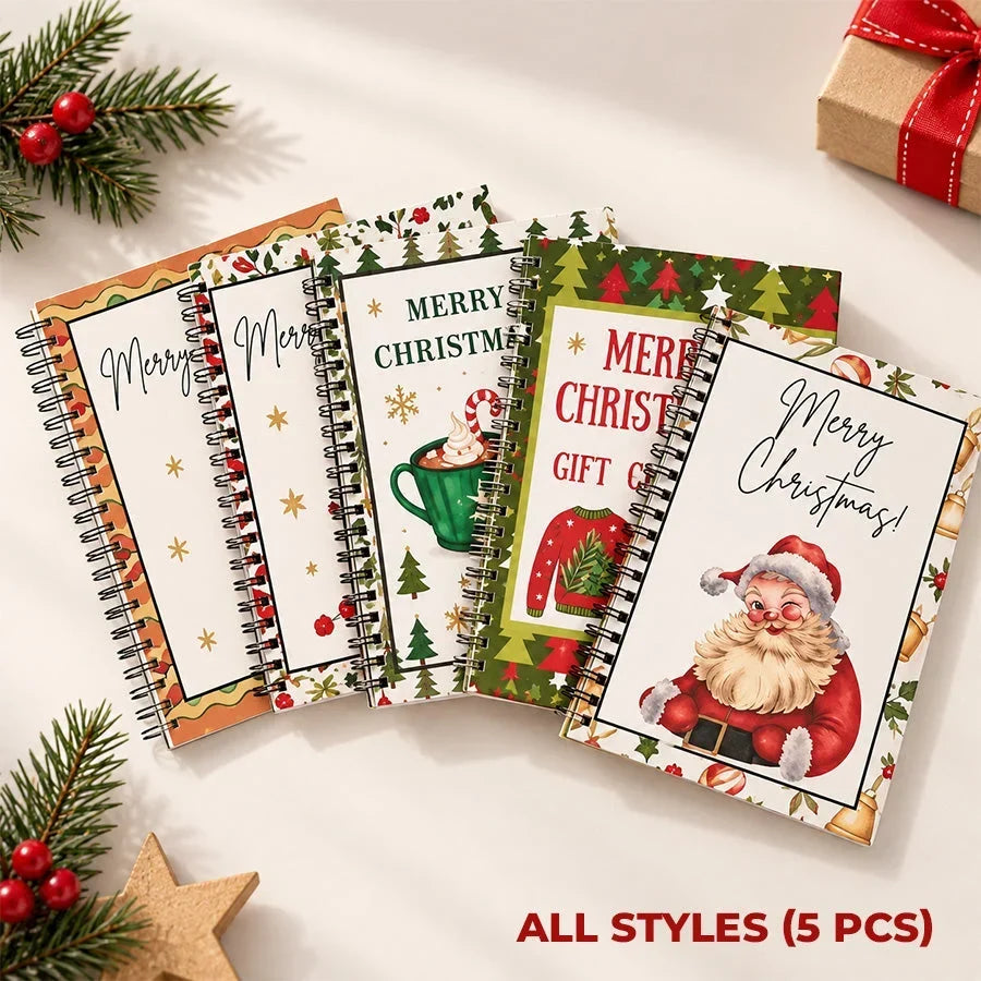 π₯ Christmas Gift Card Book β 12 Gift Card Pages & Personal Message Holder