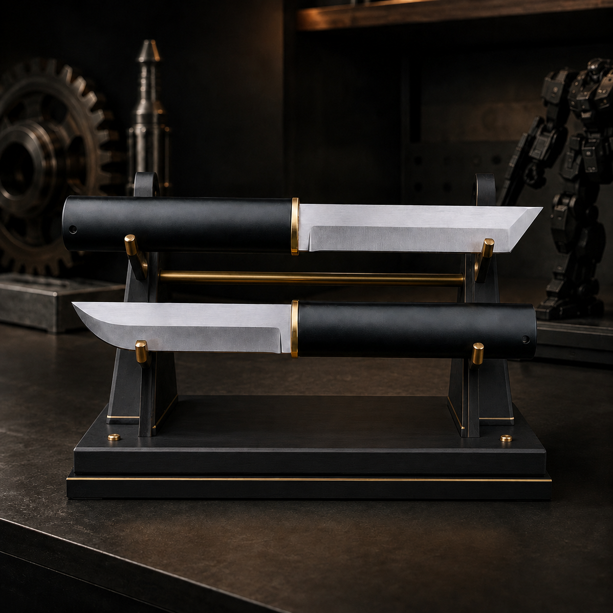 ⚔Twin-Blade Mechanical Collector Piece