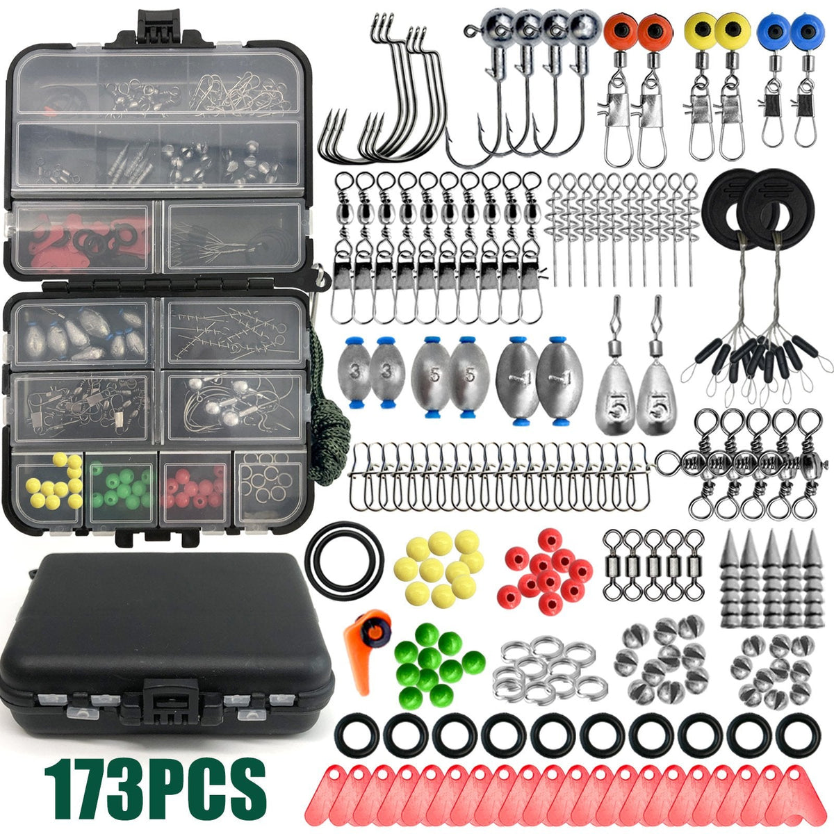 🪄All-In-One Fishing Tackle Kit with Storage Box