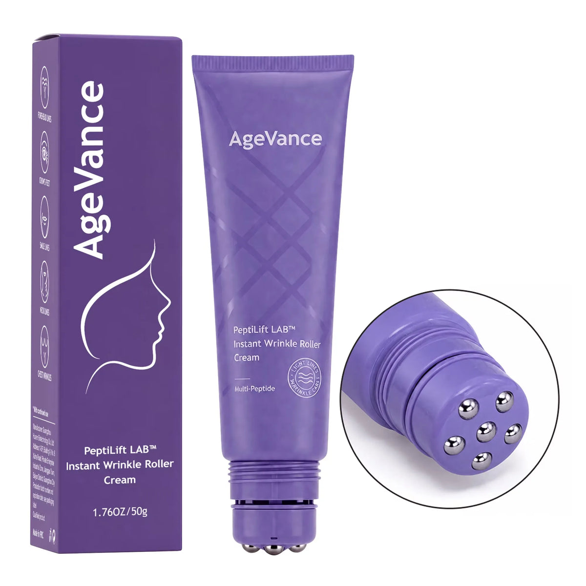 🧴Neck Firming Cream With Roller Massage