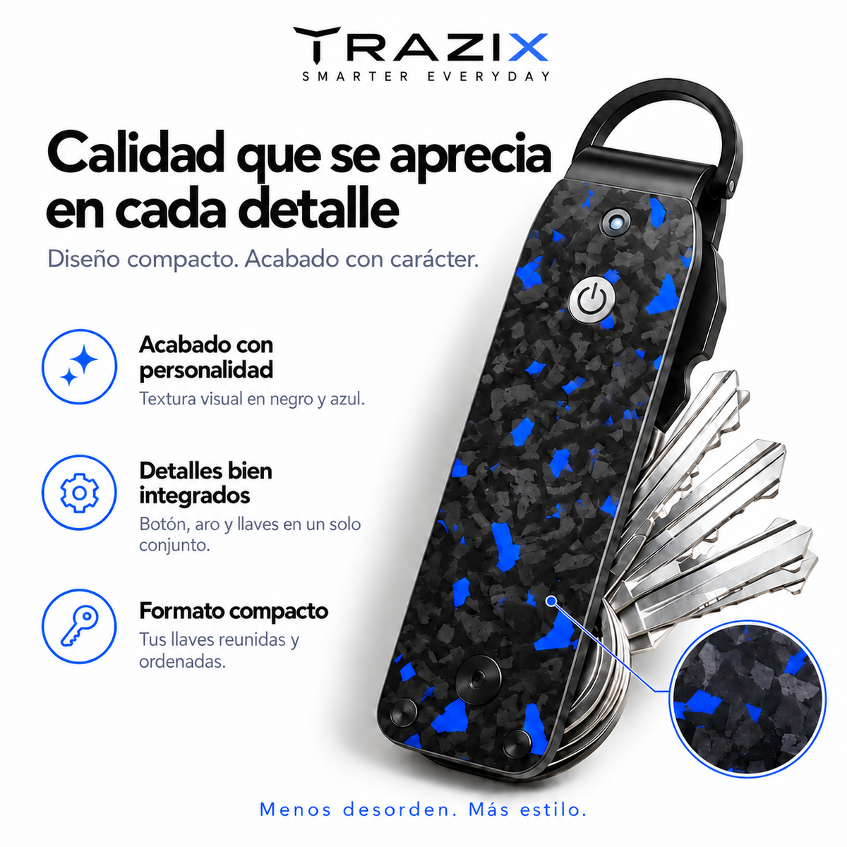 ๐Apple Find My Smart Key Organizer โ Compact Trackable Key Holder