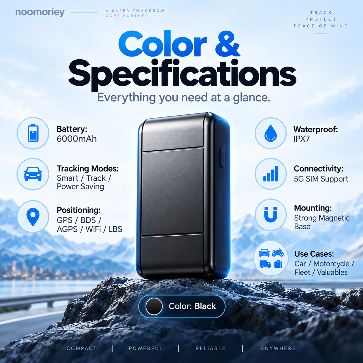 🔥Vehicle GPS Tracker – Real Time Location & Anti Theft Device