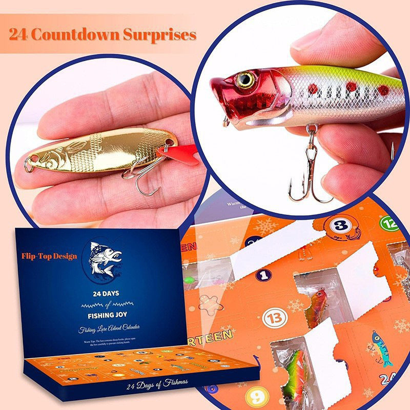 🎣Fishnadvent 24-day Calender - 24PCS