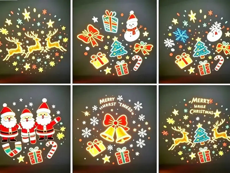 🎄2026 New USB Plug-In Christmas Projector Night Light✨