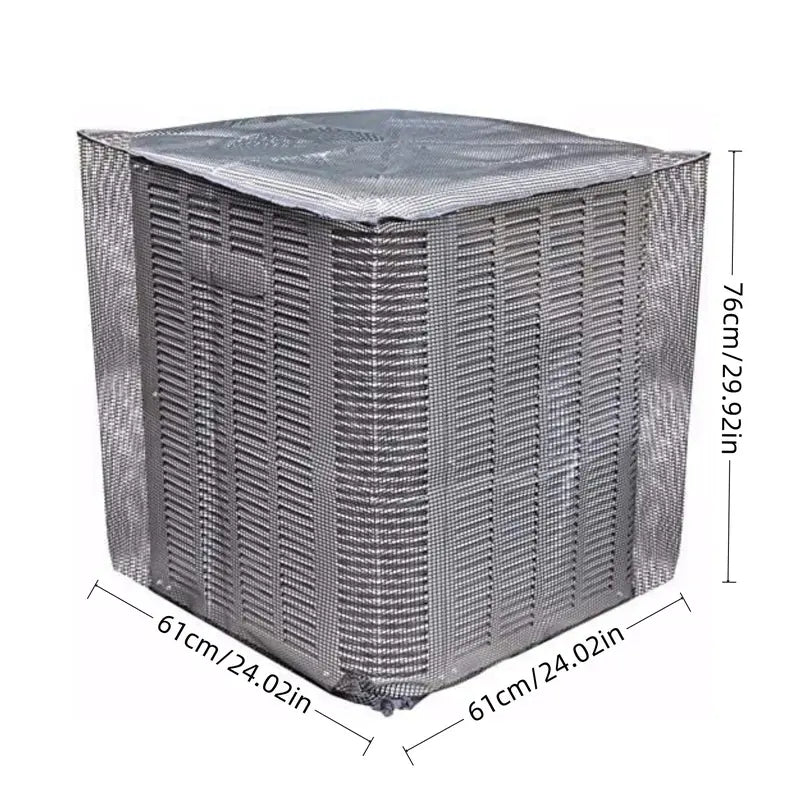 πHeavy-Duty Mesh AC Cover β All-Season Outdoor Protection
