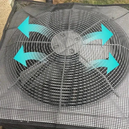 🍃Heavy-Duty Mesh AC Cover – All-Season Outdoor Protection