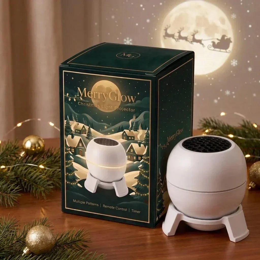🎄 Christmas Projector Light – Indoor Holiday Projection Lamp for Walls & Ceilings