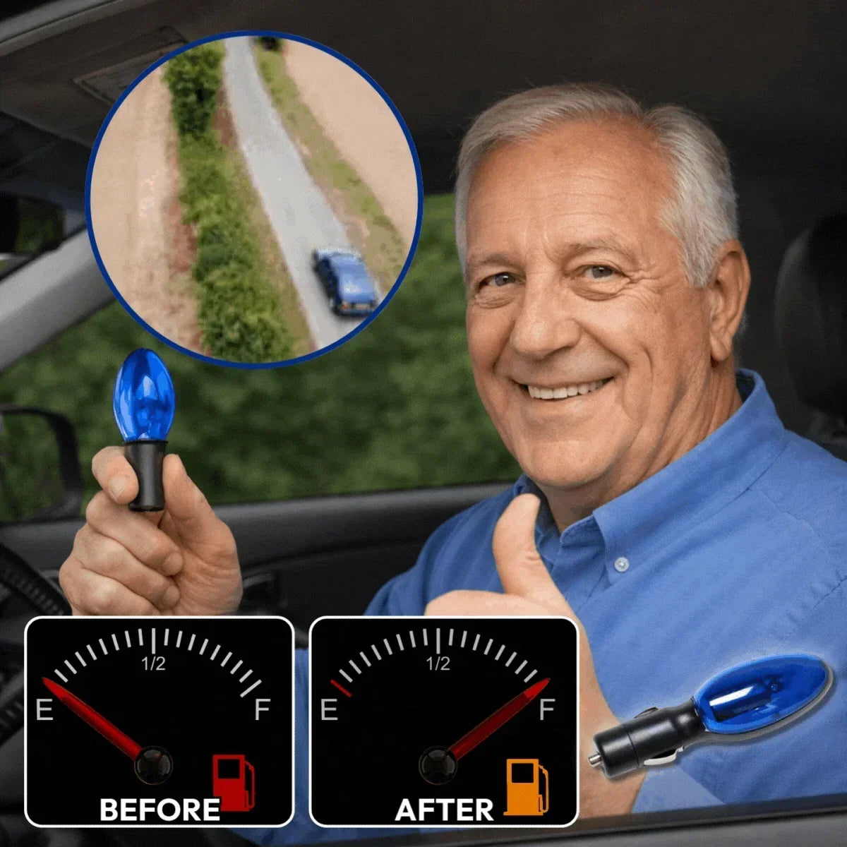 🔥🚗 2026 New Upgrade FuelShark Device – Automotive Gas Saver for Cars & Trucks, Spill Saver