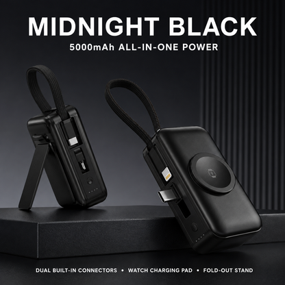 ⚡ 3-in-1 Mini Power Bank – One Compact Charger For All Your Devices