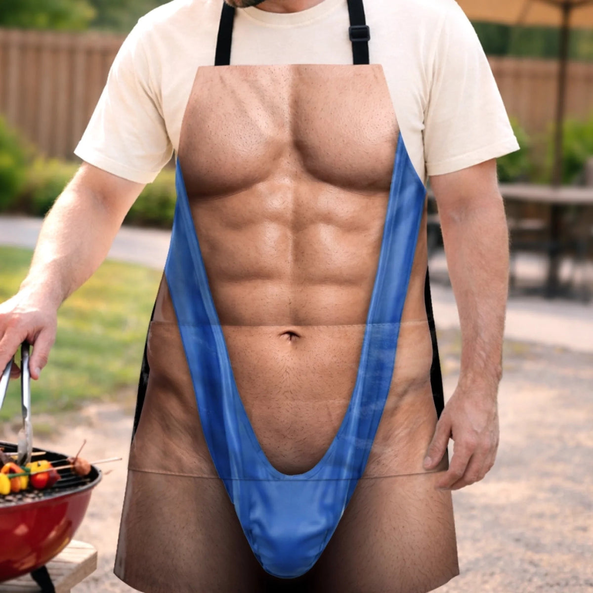⚡Personalized Apron (with Pockets) – A Gift for Men – King of BBQ