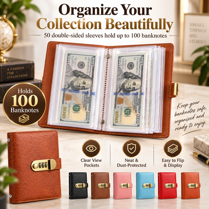 🔐🔥 Lockable A6 Savings Binder – Cash Organizer & Budget Planner
