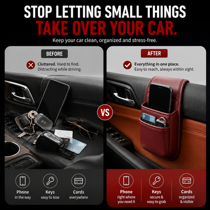 🚙 Car Phone Storage Pocket