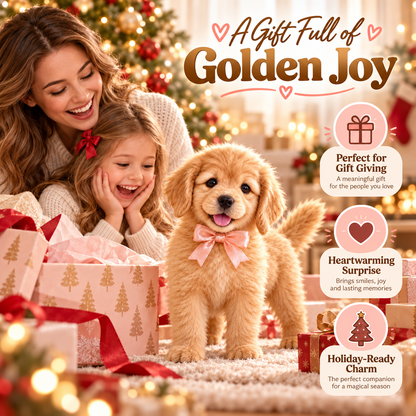 🔥HOT SALE SAVE 49% – Realistic Robot Golden Retriever Puppy