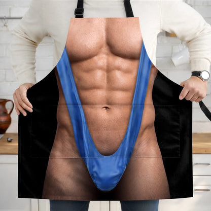 ⚡Personalized Apron (with Pockets) – A Gift for Men – King of BBQ