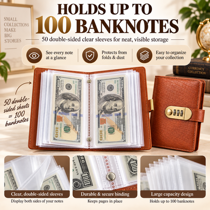 🔐🔥 Lockable A6 Savings Binder – Cash Organizer & Budget Planner
