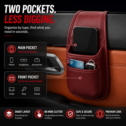 🚙 Car Phone Storage Pocket