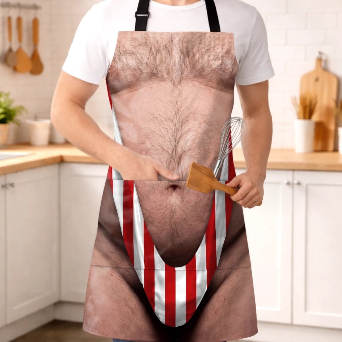 ⚡Personalized Apron (with Pockets) – A Gift for Men – King of BBQ