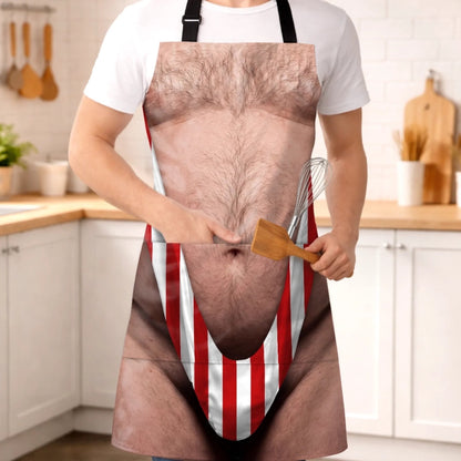 ⚡Personalized Apron (with Pockets) – A Gift for Men – King of BBQ