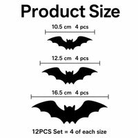 12pcs bats