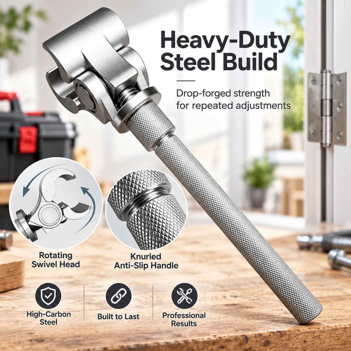 🔧Hinge Wrench | Adjustable Door Hinge Alignment Tool