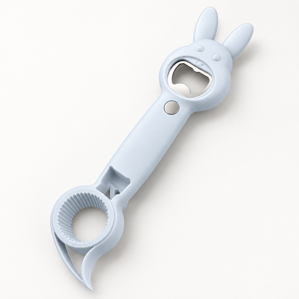 🔥🐰 6-in-1 Magnetic Rabbit Opener – Jar, Bottle, Can & Wine Opening Tool