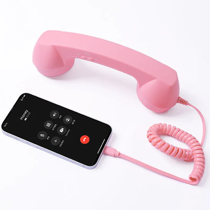 ☎️❤️Retro telephone handset with Type-C interface