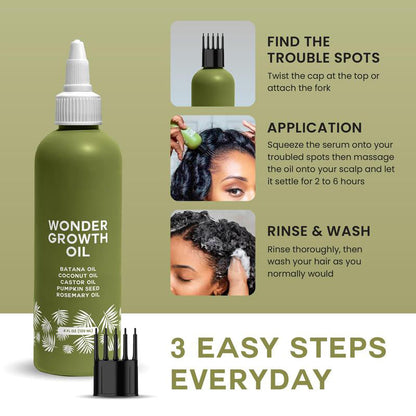 Batana Oil For Hair Growth - 100% Pure, Raw & Natural Blend