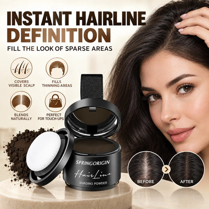 Hairline Shadow Powder – Instant Root Touch-Up & Scalp Concealer