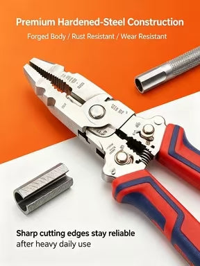⚡13‑in‑1 Multifunctional Electrician Pliers With Voltage Tester