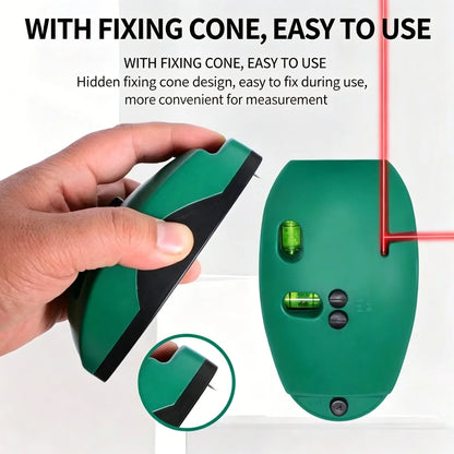 🔥New-90° Red & Green Self-Leveling Laser Level for Construction