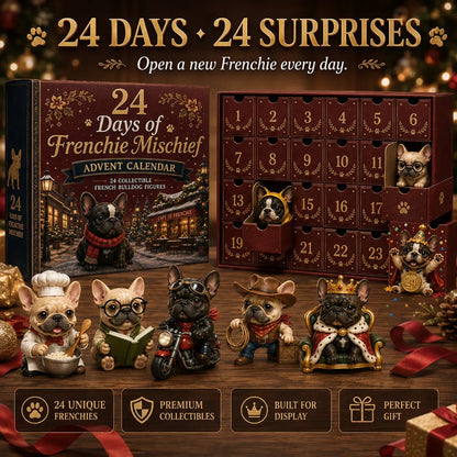 🐶 24-Day Dog Advent Calendar – 47% OFF Last Day, 24 Puppy Figures with Costumes