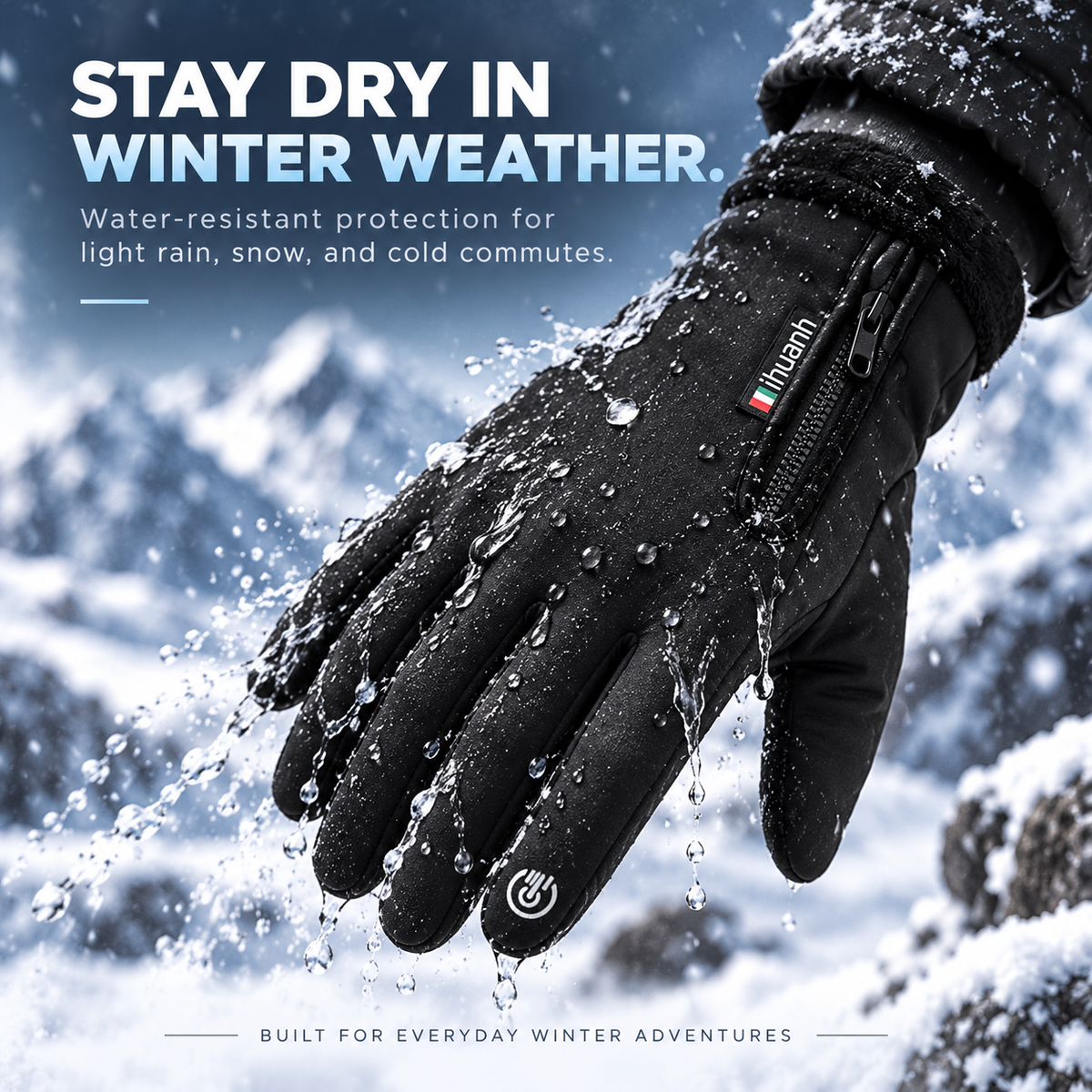 🔥Winter Flip-Top Touchscreen Gloves – Warm, Windproof & Water-Resistant