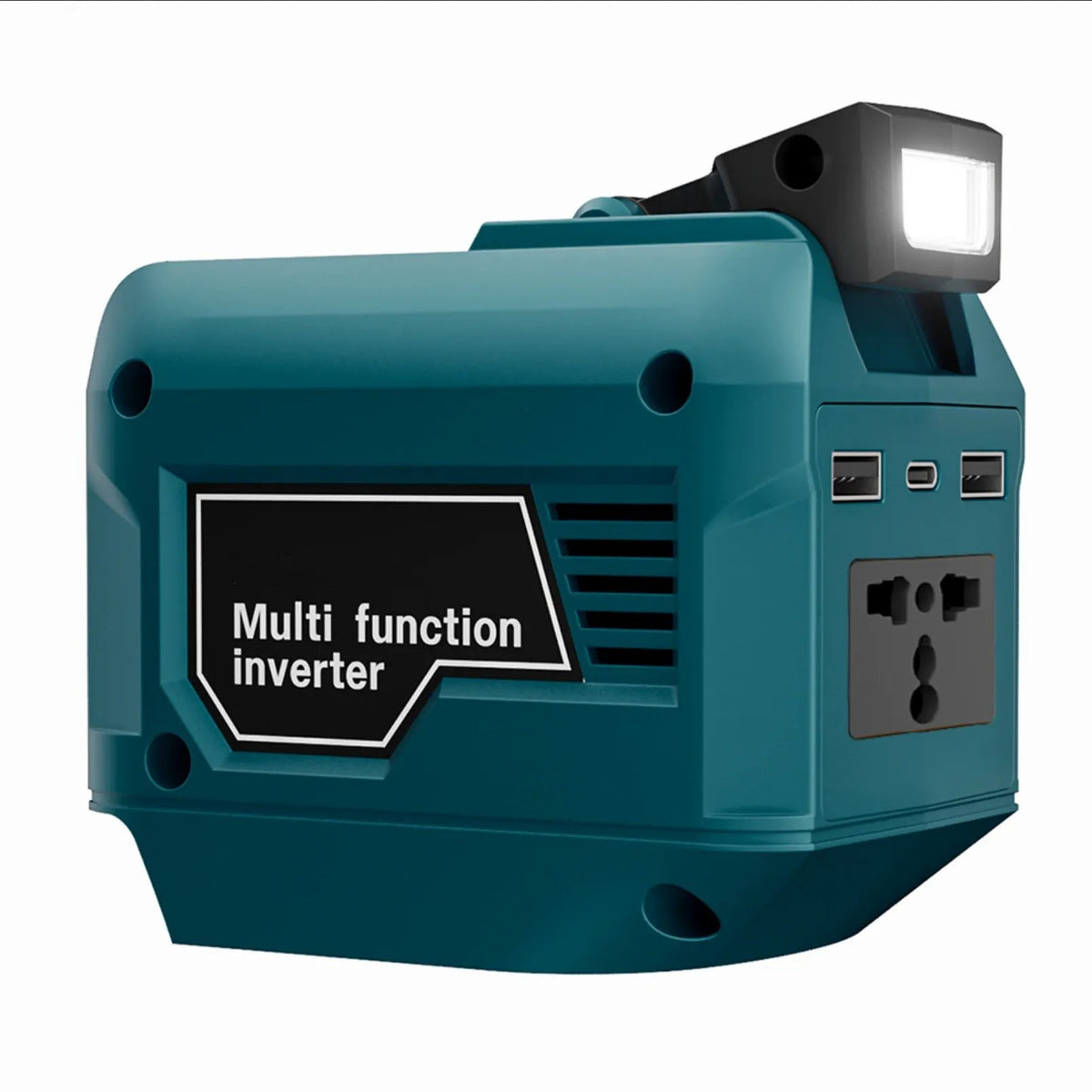 ⚡ 250W Portable Power Inverter – Turn 18V–21V Tool Batteries Into 220V AC Power 🔋