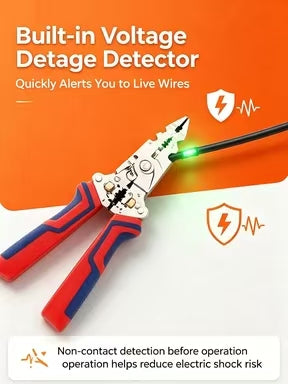 ⚡13‑in‑1 Multifunctional Electrician Pliers With Voltage Tester