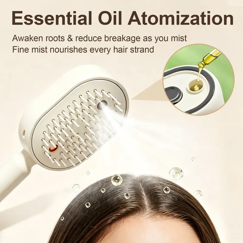 🔥Hot Sale 50% OFF🔥Electric Spray Air Cushion Massage Comb