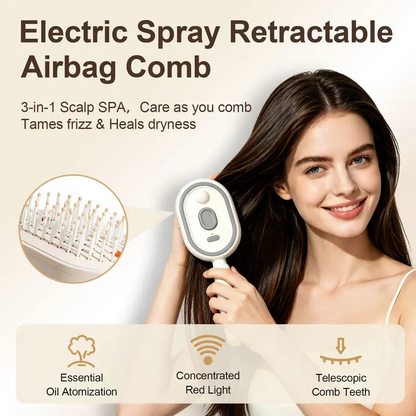🔥Hot Sale 50% OFF🔥Electric Spray Air Cushion Massage Comb