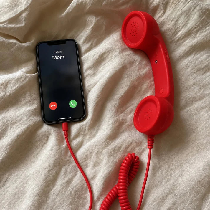 ☎️Retro Phone Handset — Wired USB-C / 3.5mm for Smartphone
