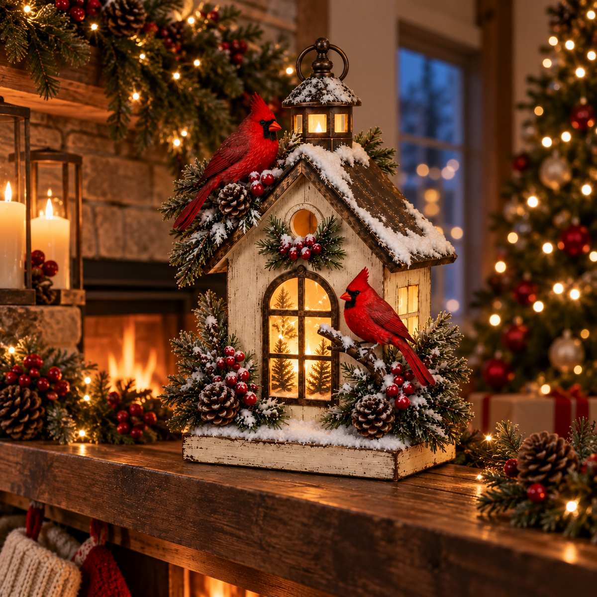 💖A Little Winter Home for Cardinal Lovers💖