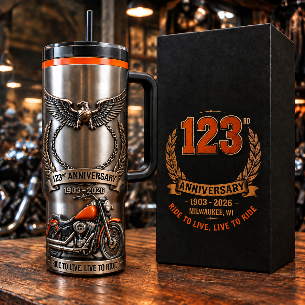 🔥123rd Anniversary (1903–2026) Tumbler