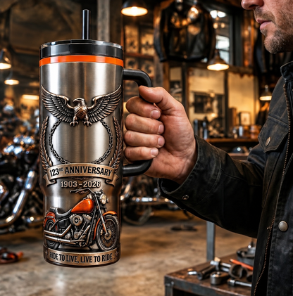 🔥123rd Anniversary (1903–2026) Tumbler