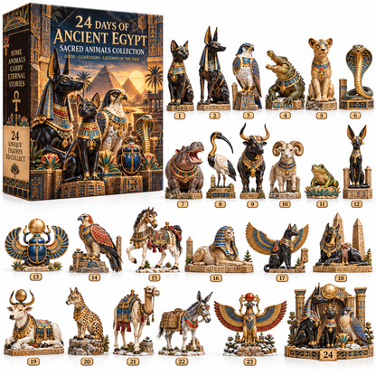🎀🐈‍⬛🏺24 Days of Ancient Egypt – Sacred Animals & Guardians Collection ✨