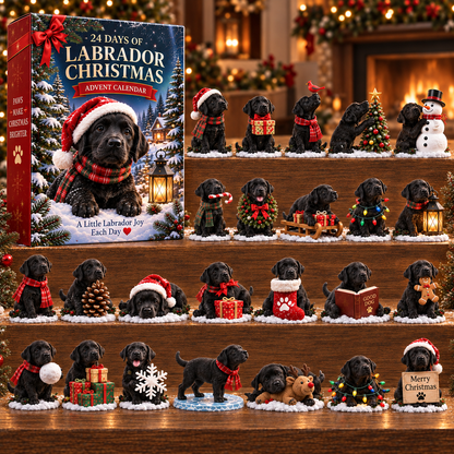 ✨24 Days of Labrador Christmas – Black Lab Advent Calendar 🐾🎄