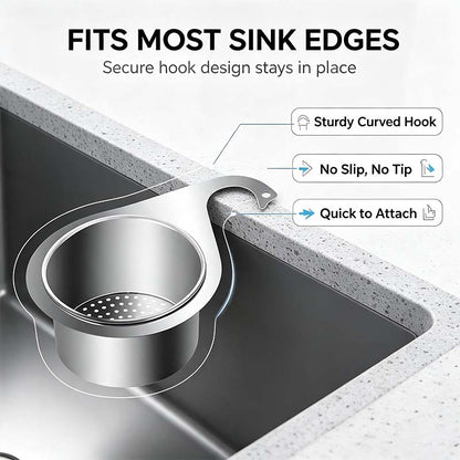 🔥BUY 1 GET 1 FREE💧Stainless Steel Swan Sink Strainer Basket🦢💧