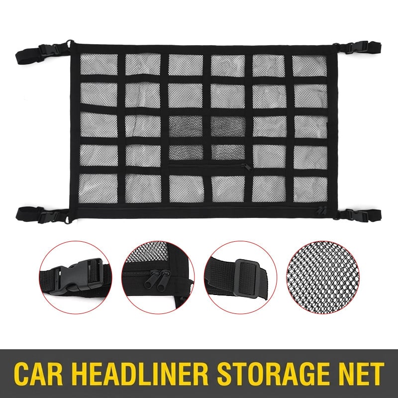 💕🚗NEW-Car Ceiling Storage Net Pocket