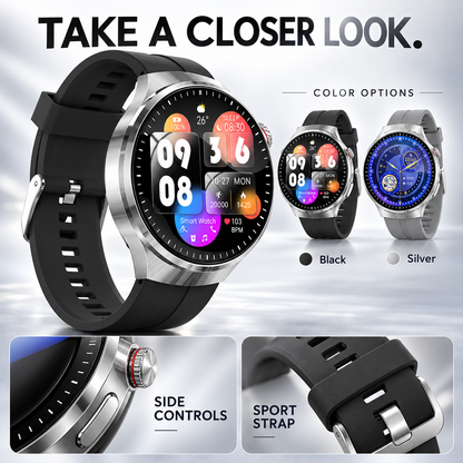 ❤️Flagship Smartwatch for Health Protection, 24/7 Health Data Center🥰