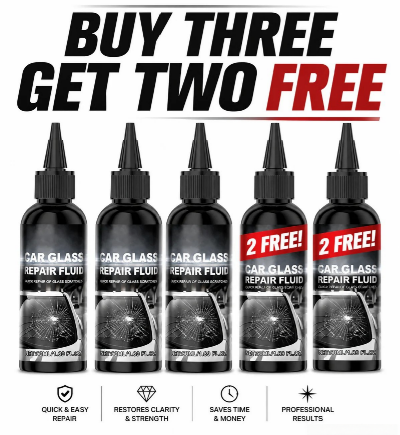 ❤️‍🔥Fast-Acting Windshield Crack & Chip Repair Kit
