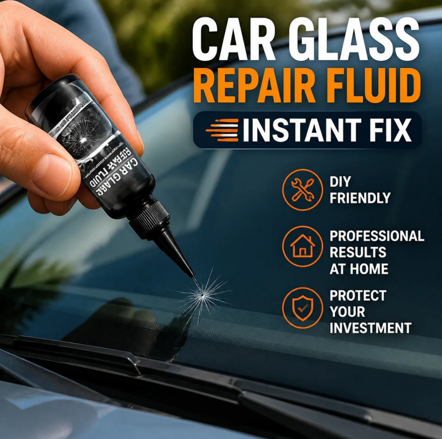 ❤️‍🔥Fast-Acting Windshield Crack & Chip Repair Kit