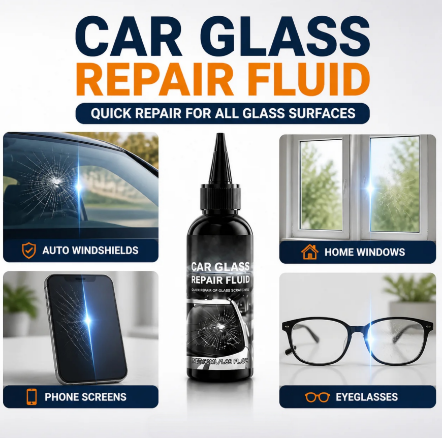 ❤️‍🔥Fast-Acting Windshield Crack & Chip Repair Kit