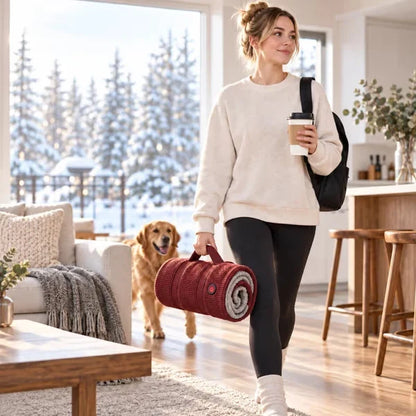 🎁 Wearable Heated Blanket for Cozy Couch & Desk Comfort