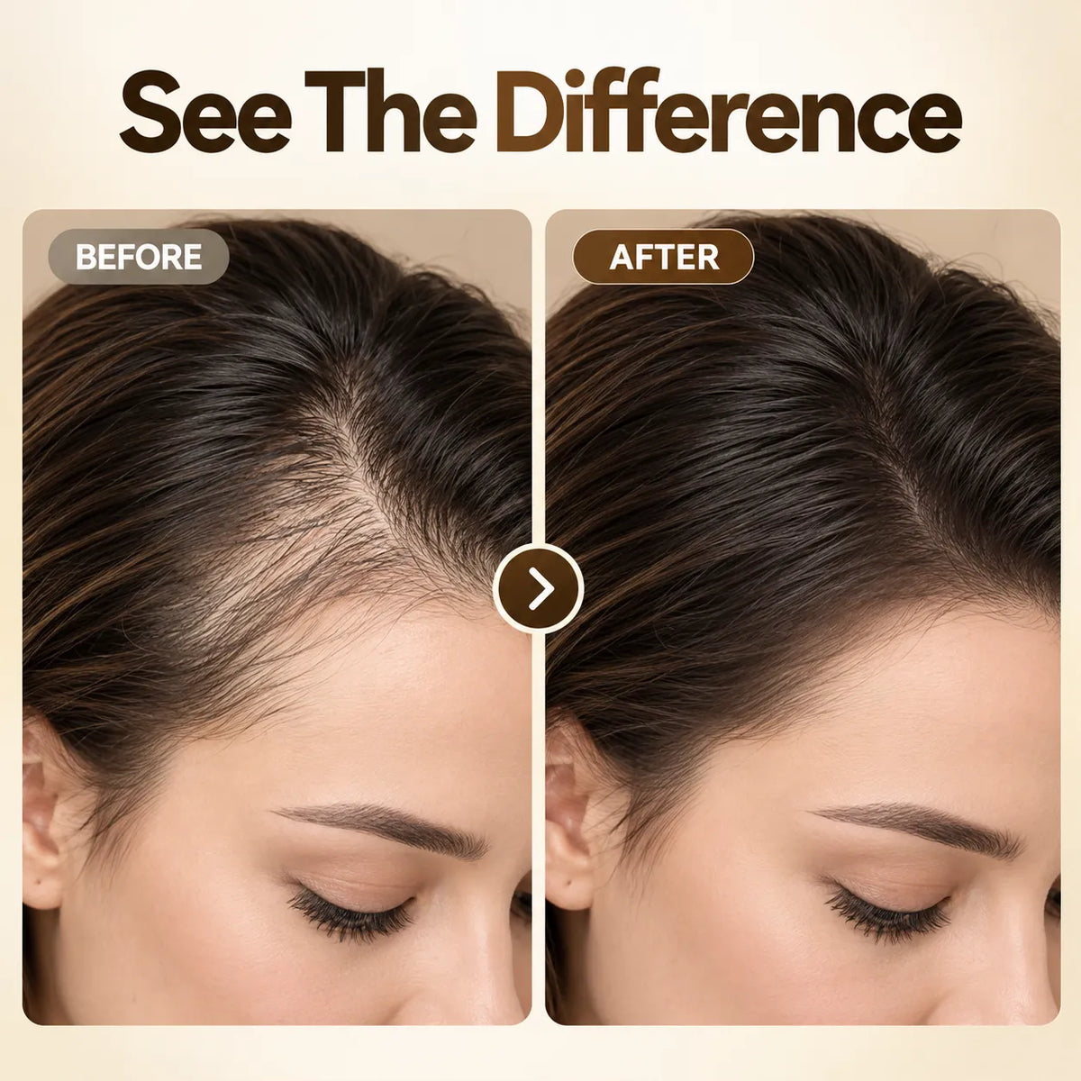 Hairline Shadow Powder – Instant Root Touch-Up & Scalp Concealer